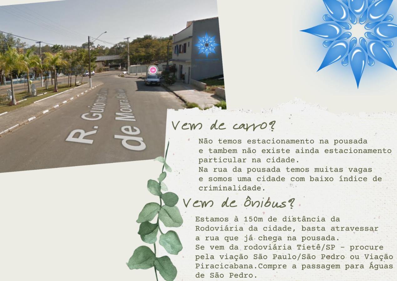 Estrela Da Manha Pousada - Centro De Aguas - Proximo Ao Thermas Águas de São Pedro Exteriör bild